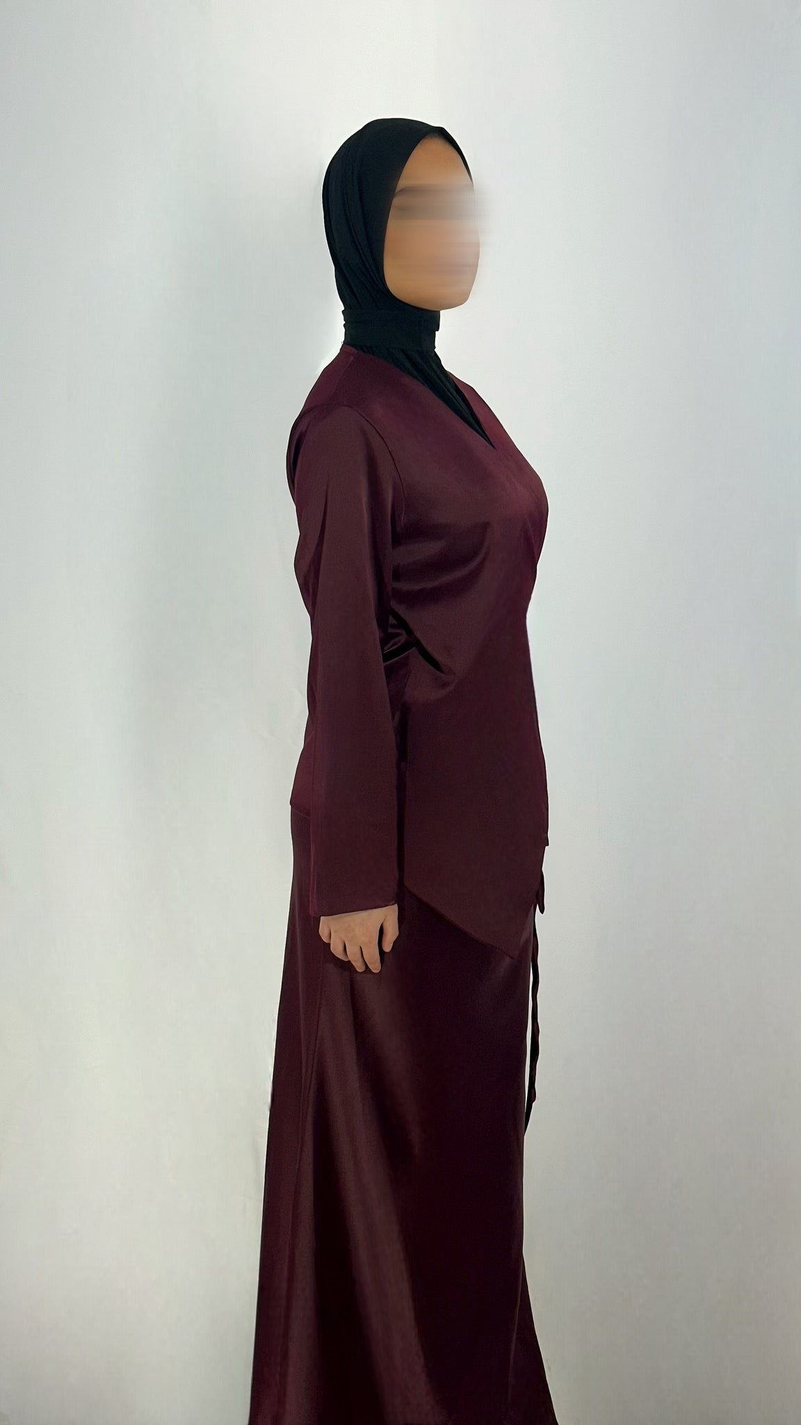 WRAP SET BURGUNDY