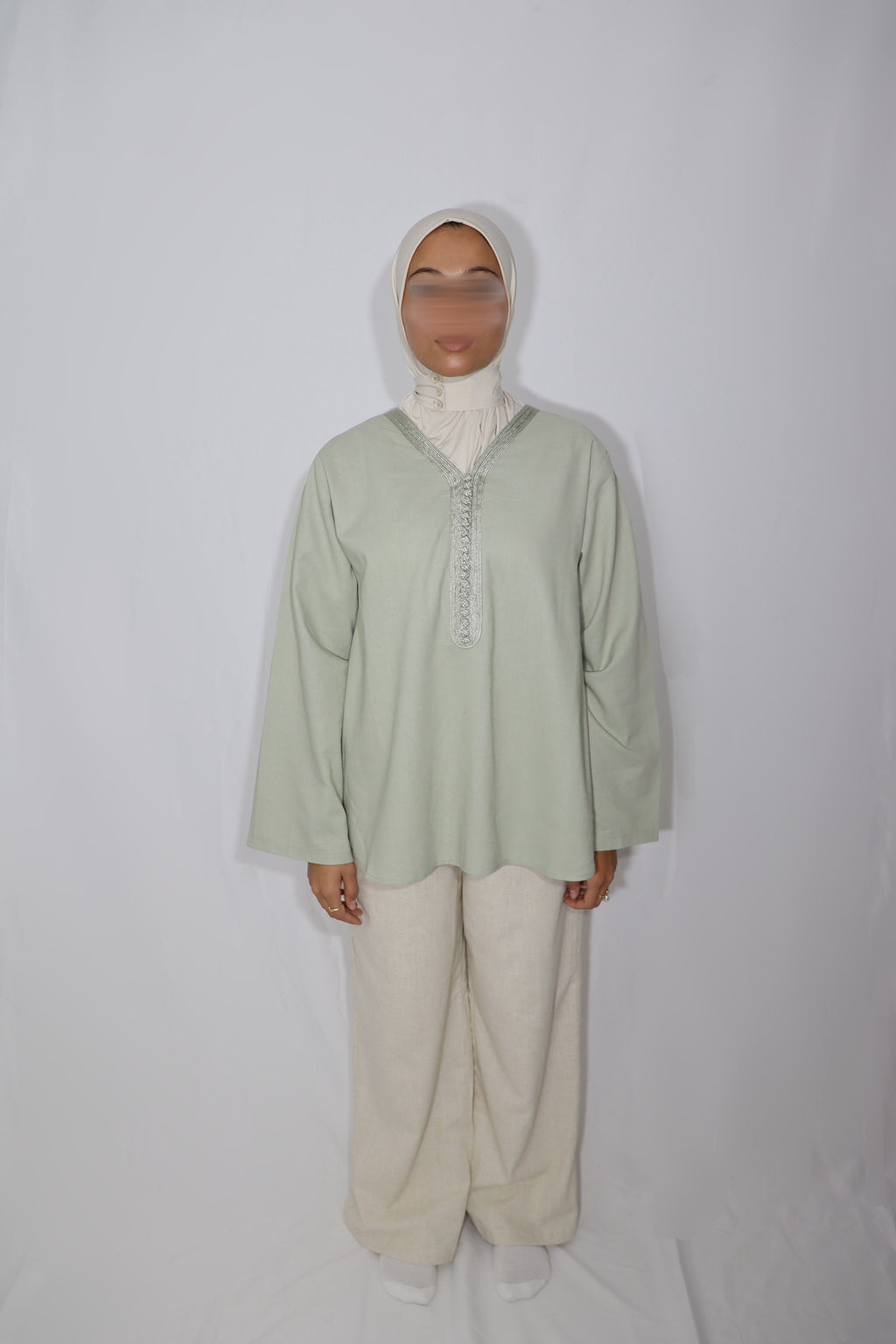 TOP BELDI MINT GREEN