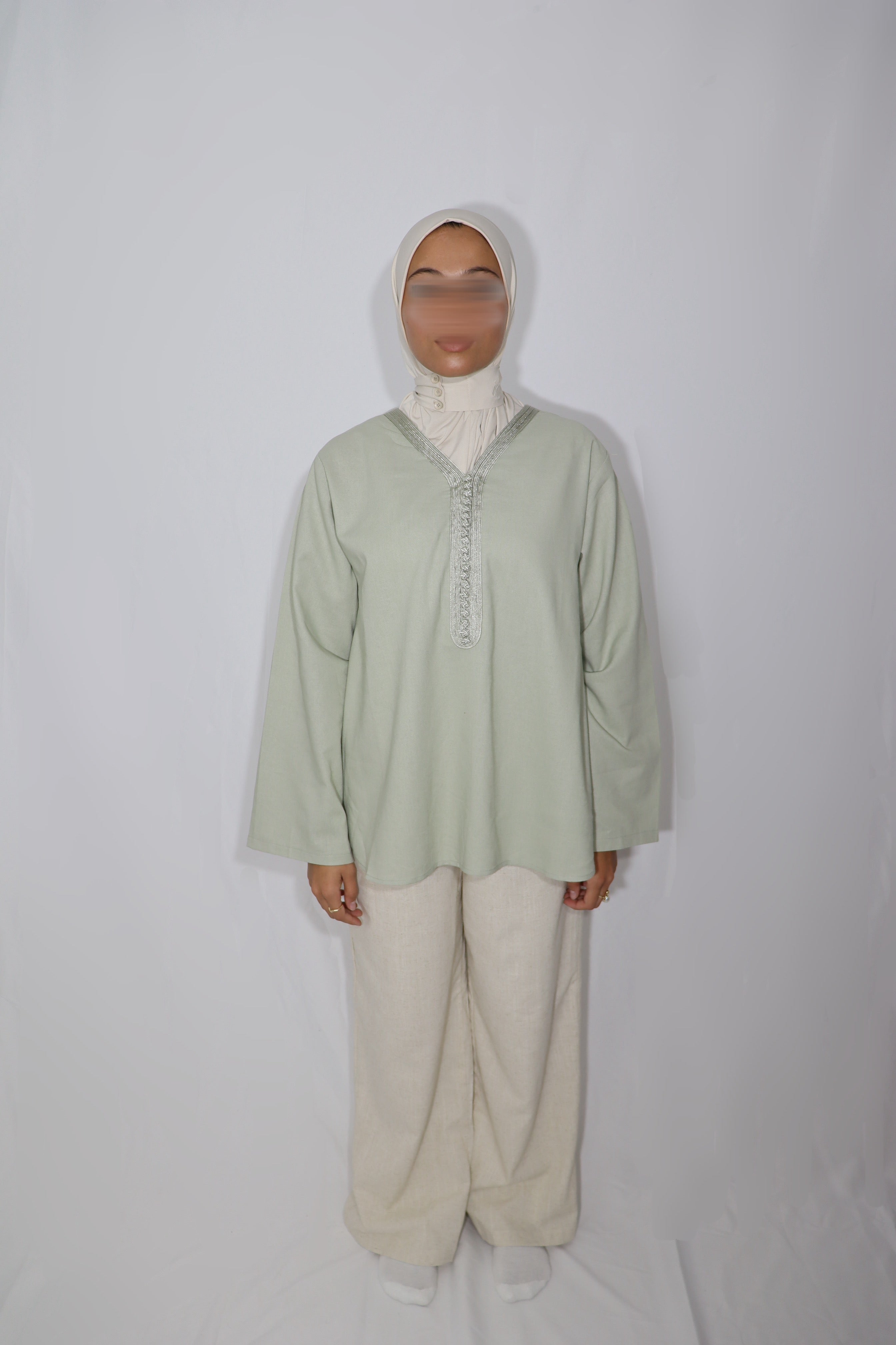 TOP BELDI MINT GREEN