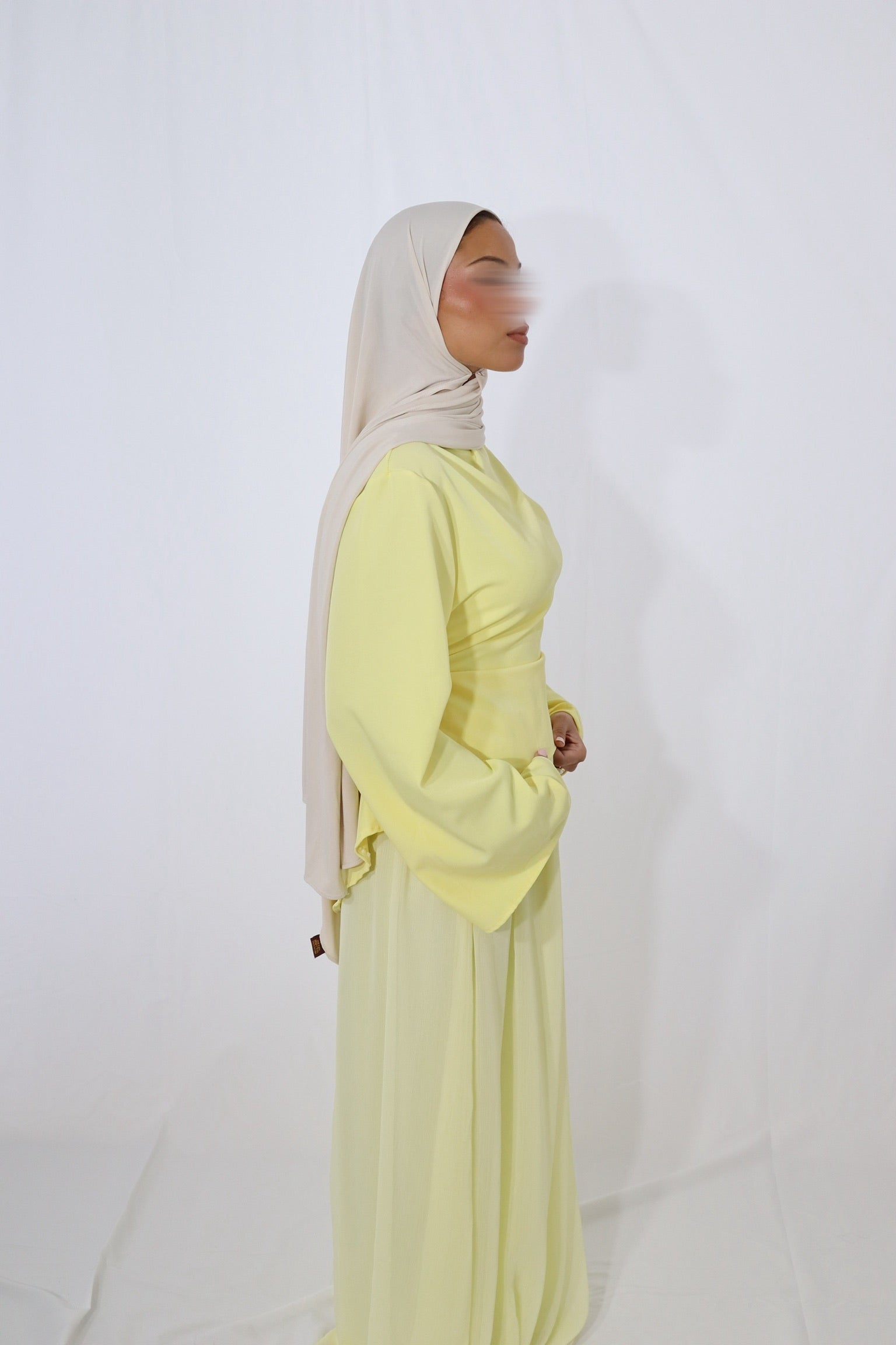 PLEATED SKIRT SET BUTTER