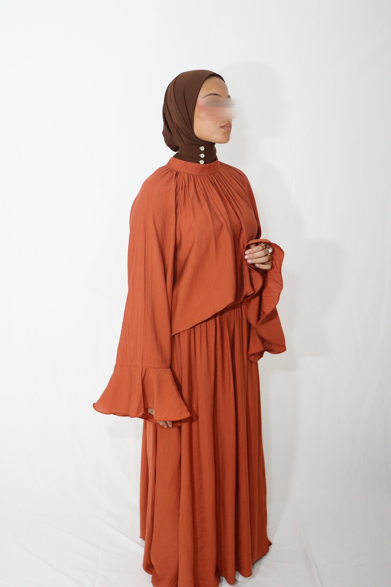VOLUME SLEEVE SET TERRACOTTA