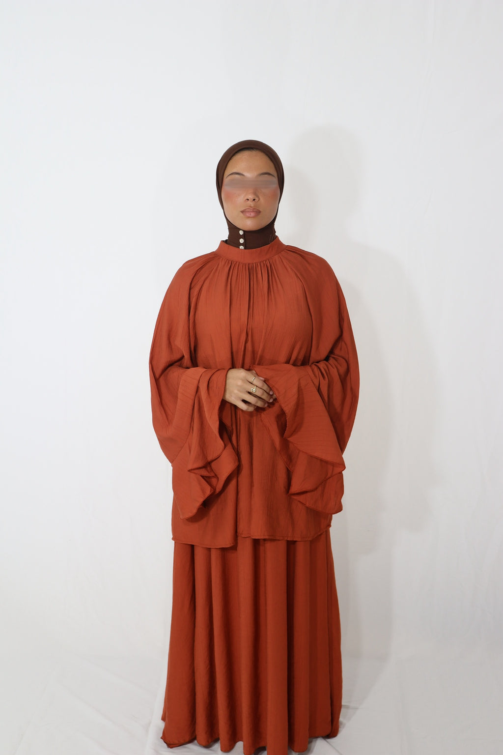 VOLUME SLEEVE SET TERRACOTTA