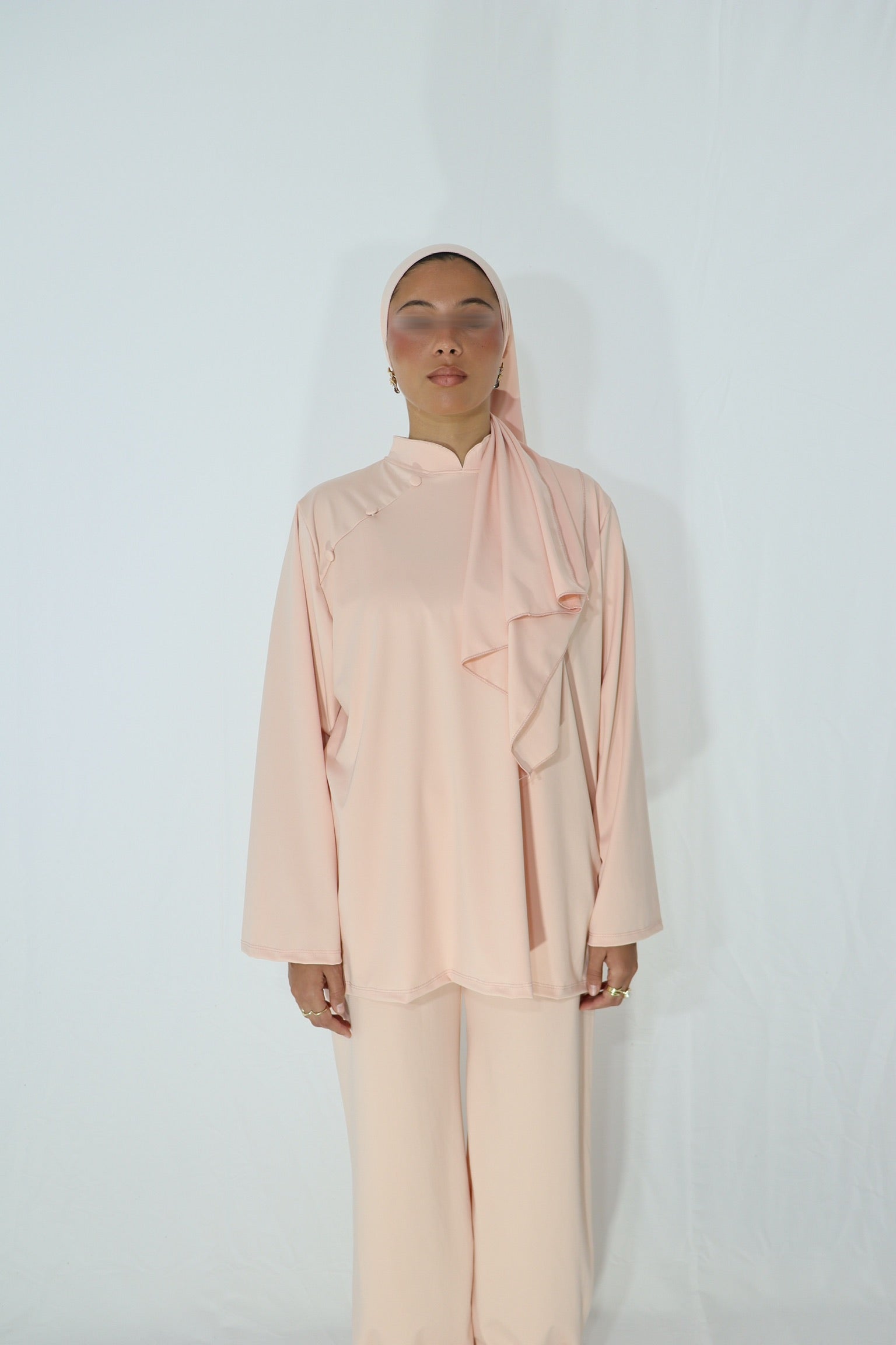BURKINI COL MAO DEEP ROSE
