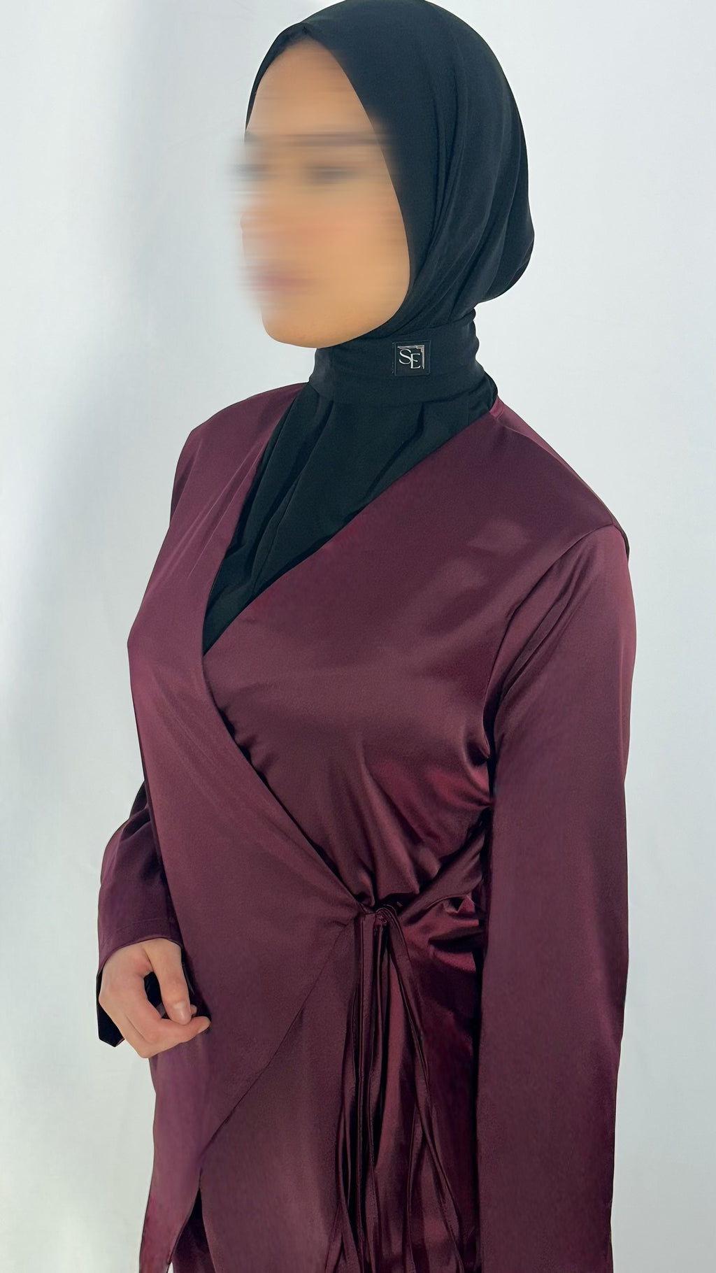 WRAP SET BURGUNDY