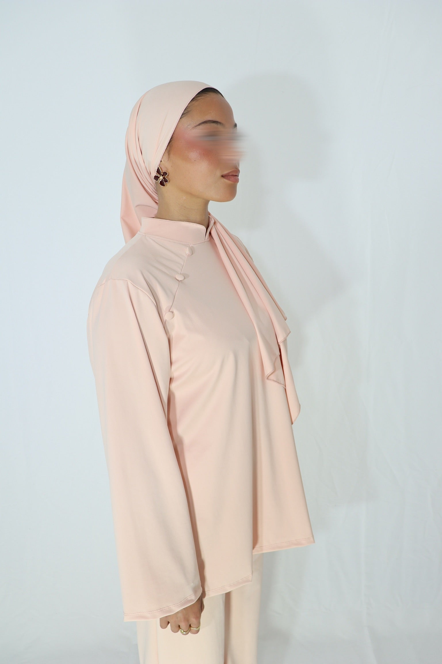 BURKINI COL MAO DEEP ROSE