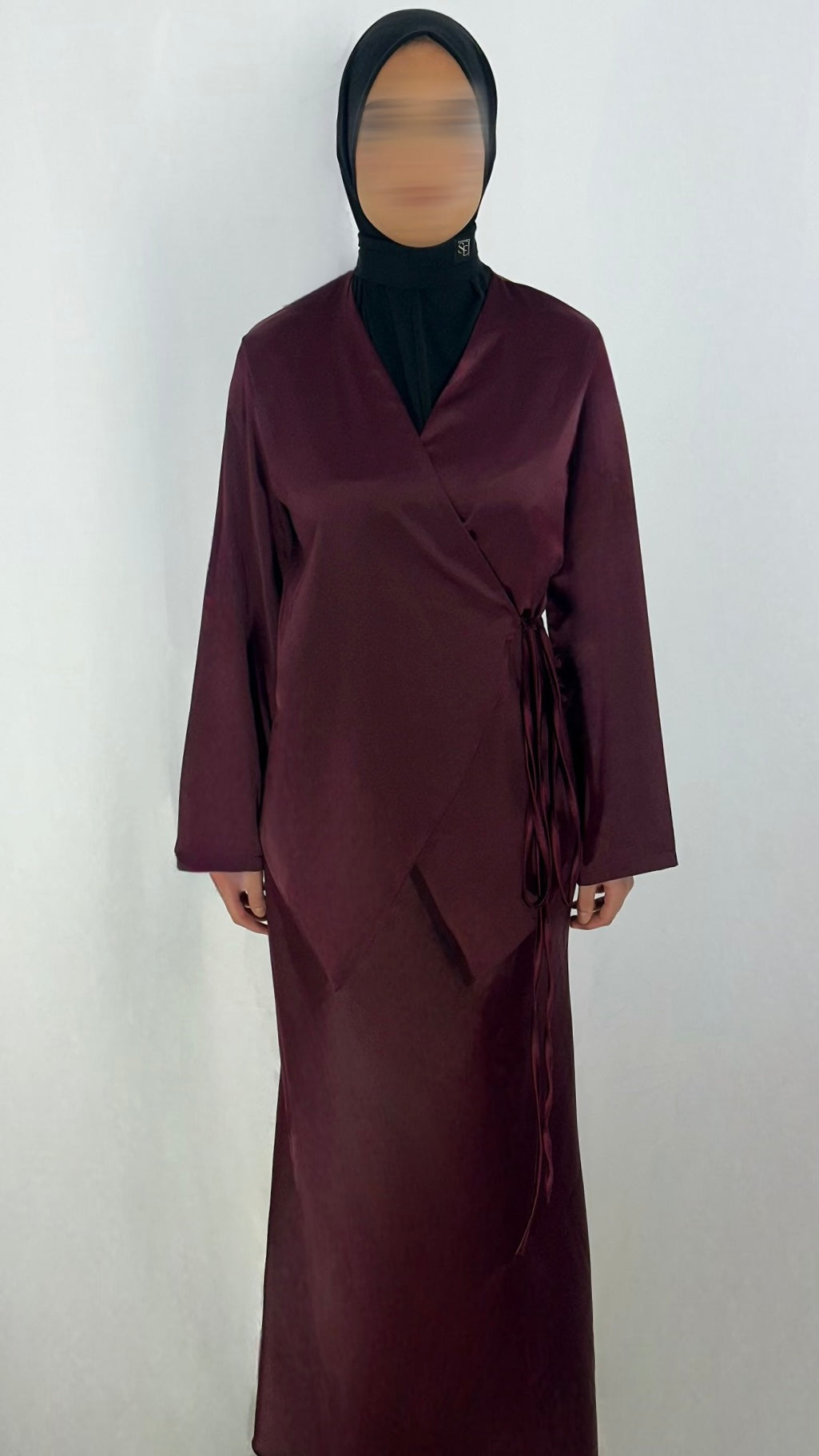 WRAP SET BURGUNDY
