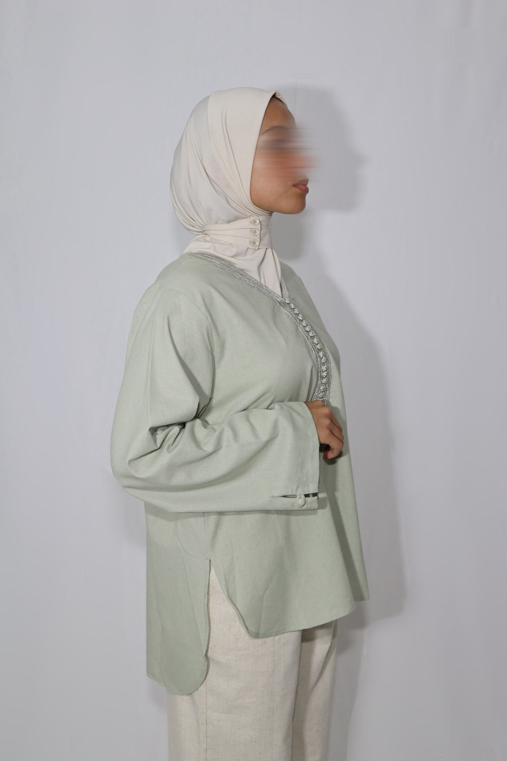TOP BELDI MINT GREEN