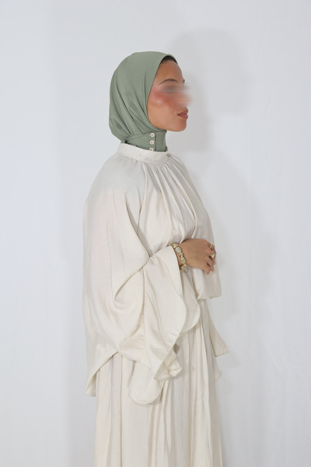 VOLUME SLEEVE SET CREAMY