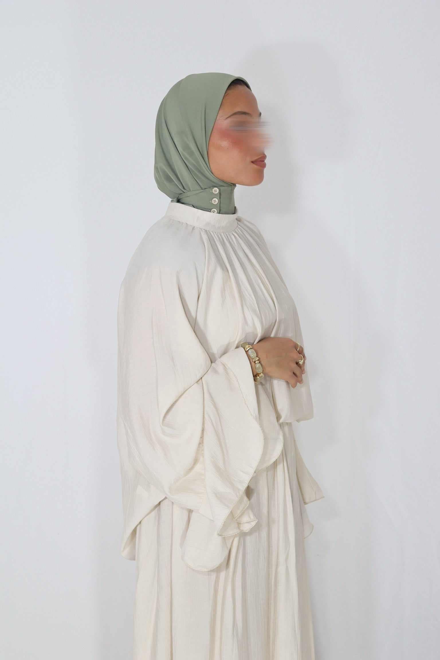 VOLUME SLEEVE SET CREAMY