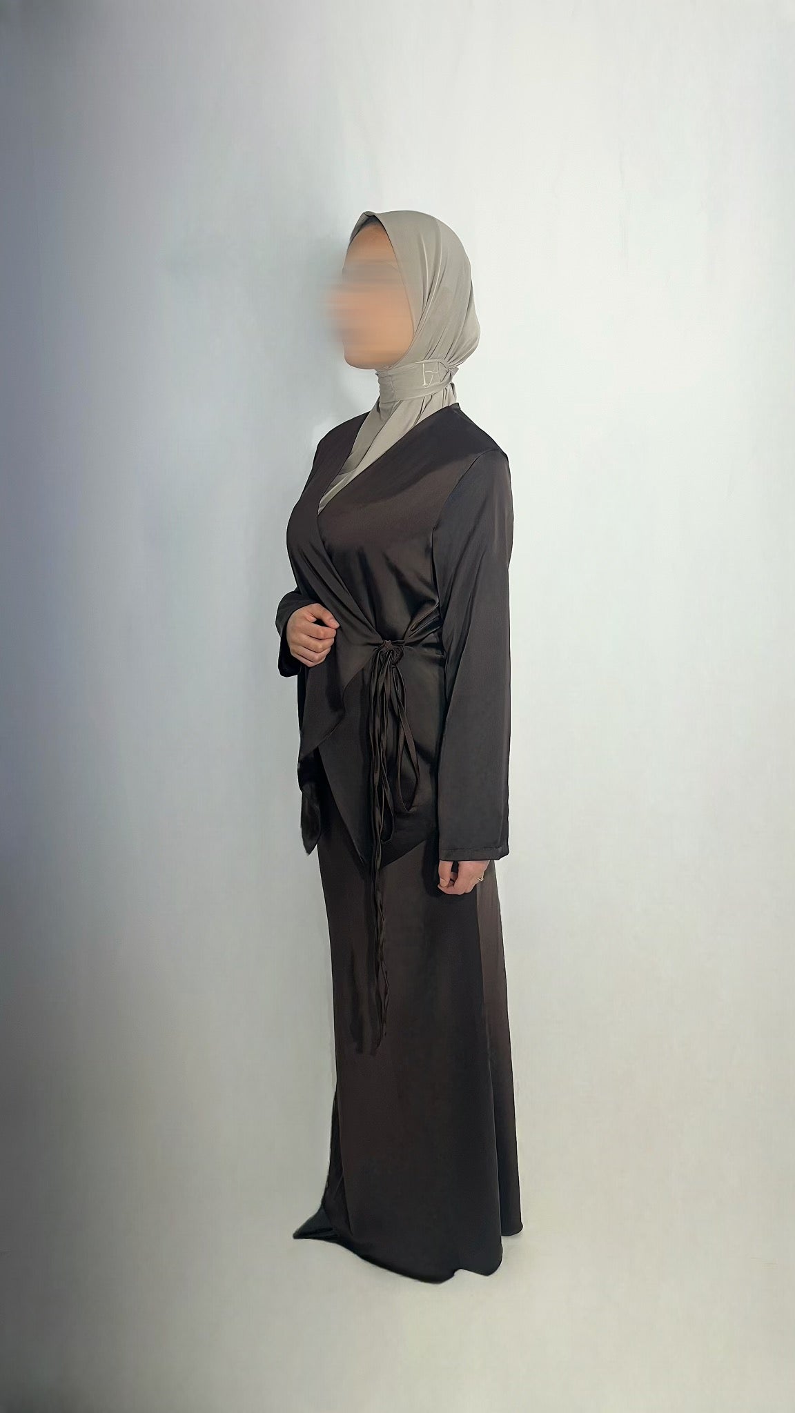 WRAP SET DARK BROWN
