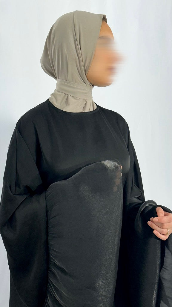 ABAYA BUTTERFLY BLACK
