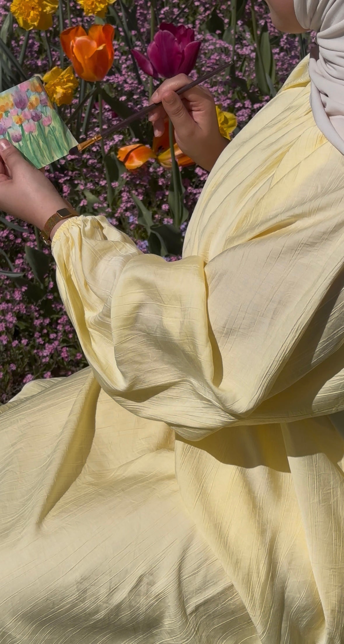 BUTTER YELLOW DRESS
