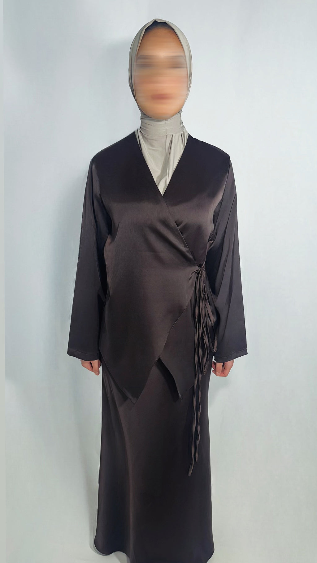 WRAP SET DARK BROWN