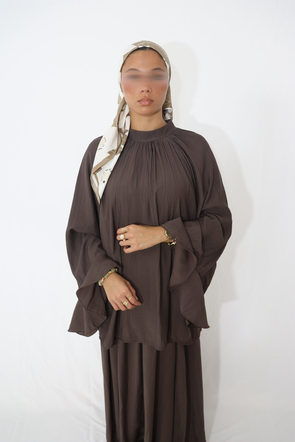 VOLUME SLEEVE SET BROWN