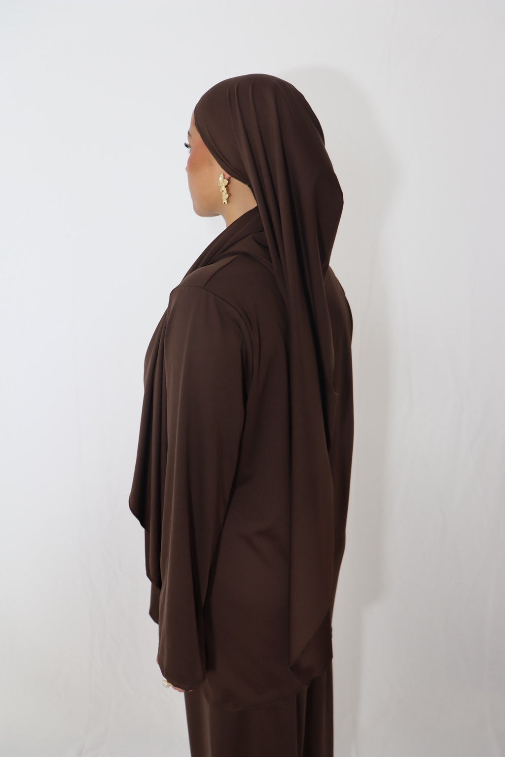 BURKINI COL MAO CHOCOLATE