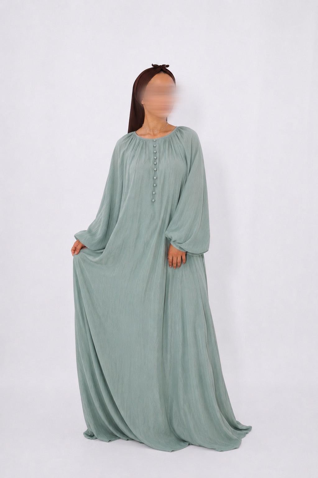 SAGE GREEN DRESS