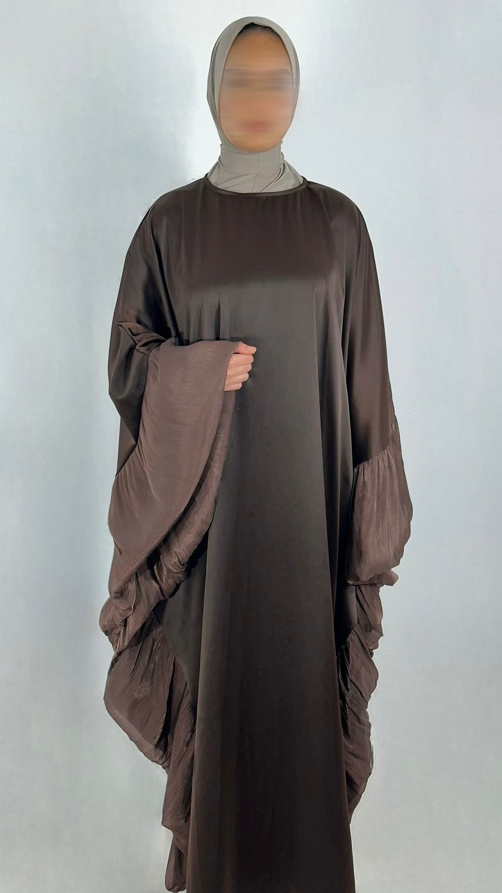 ABAYA BUTTERFLY BROWN