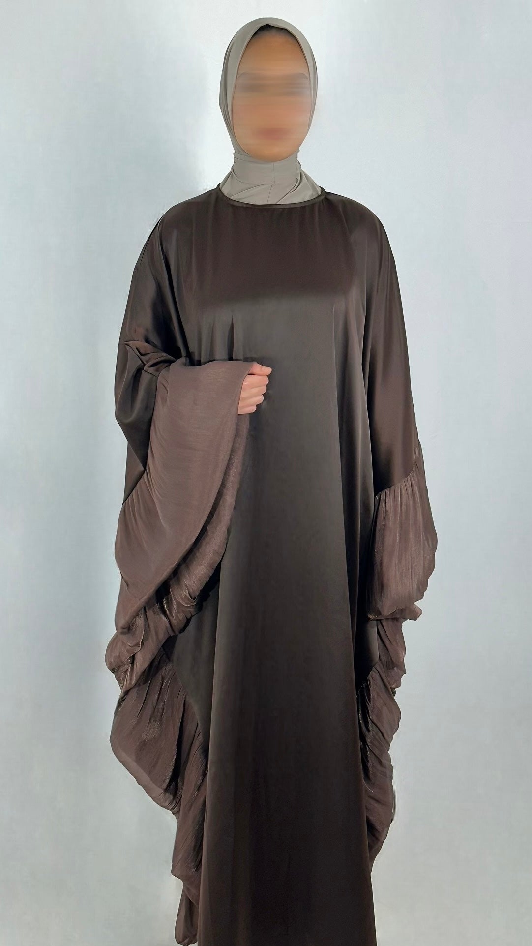 ABAYA BUTTERFLY BROWN