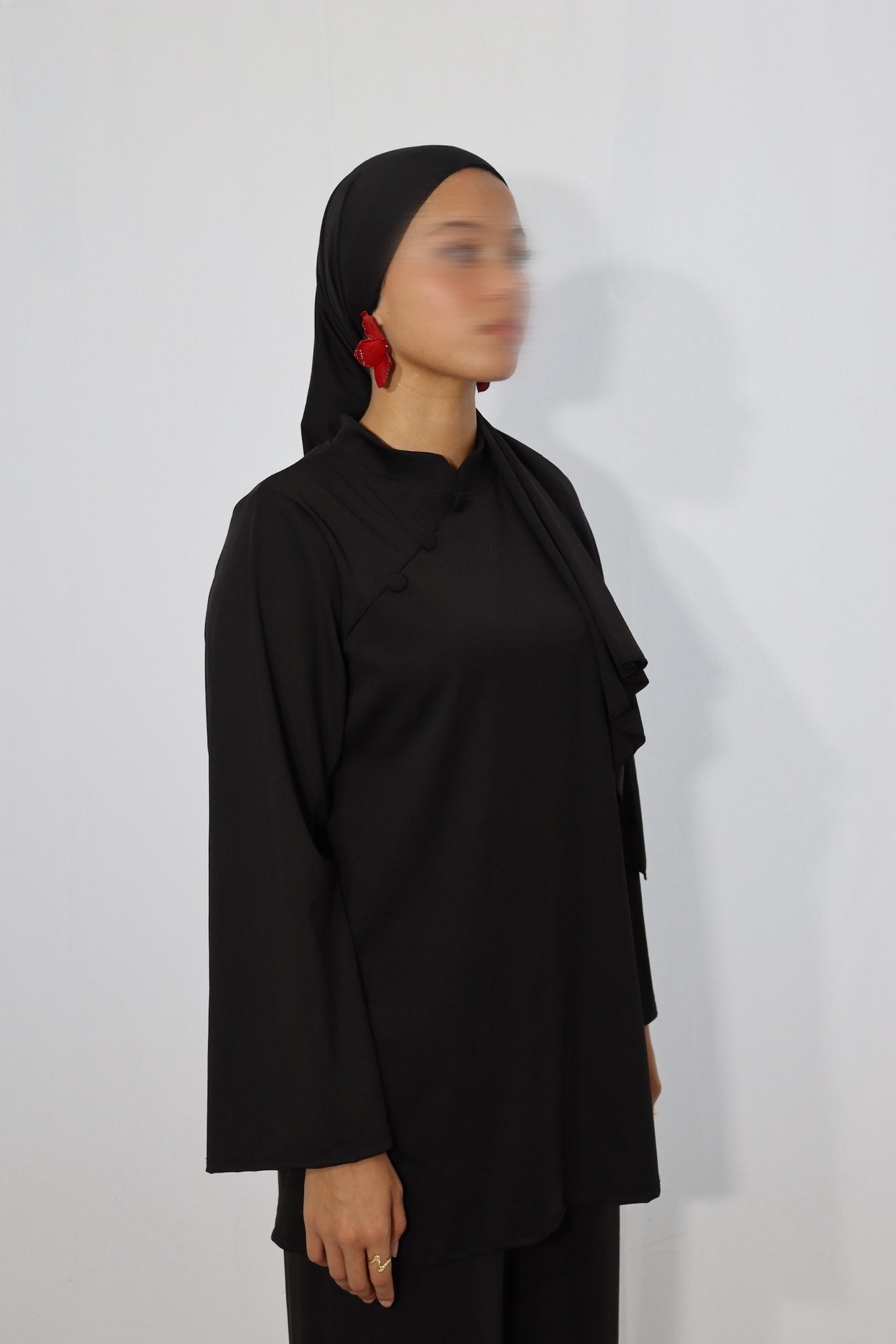 BURKINI COL MAO BLACK