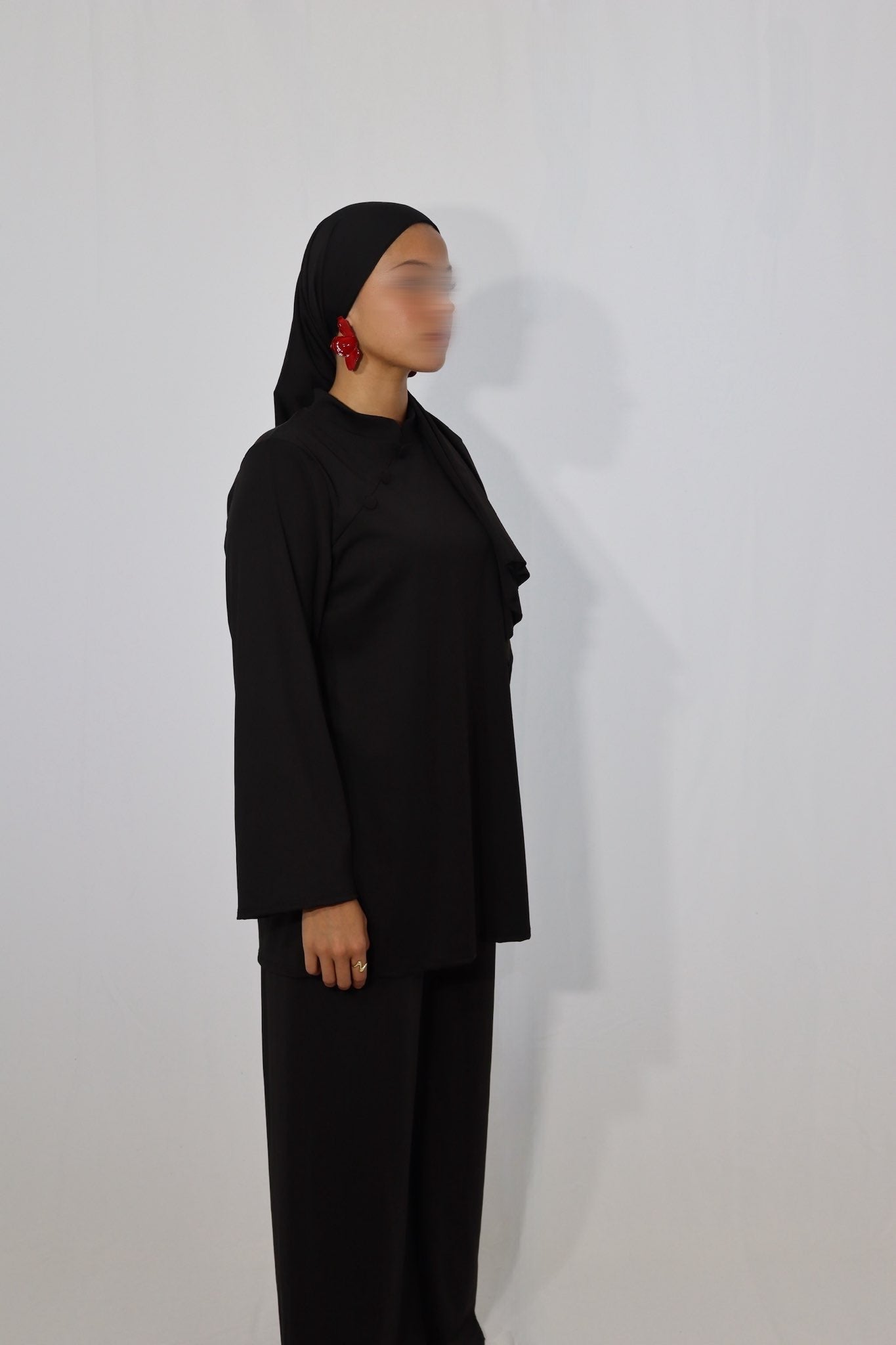 BURKINI COL MAO BLACK