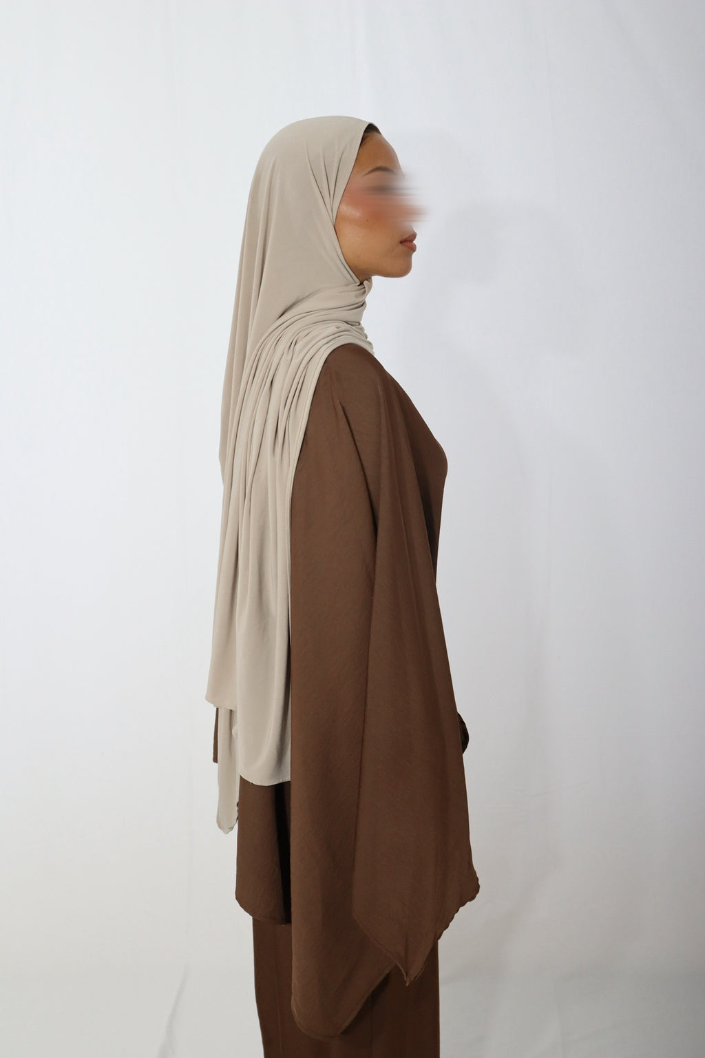 FLUID CAPE SET CHOCOLATE