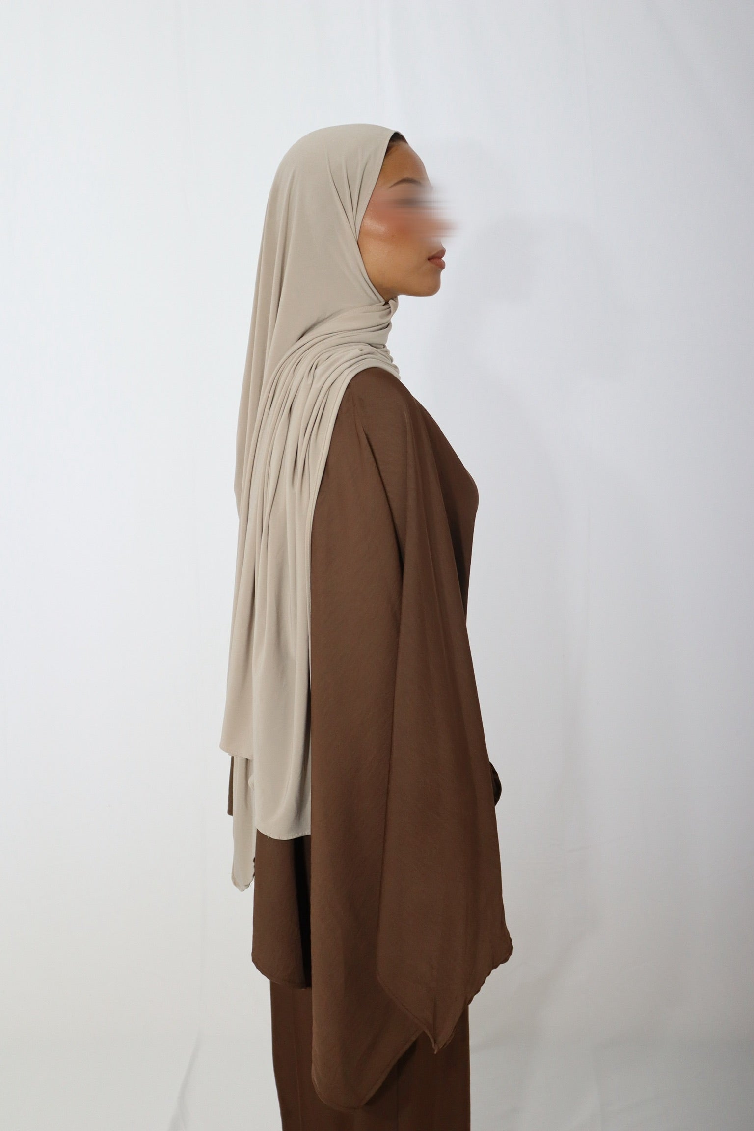 FLUID CAPE SET CHOCOLATE