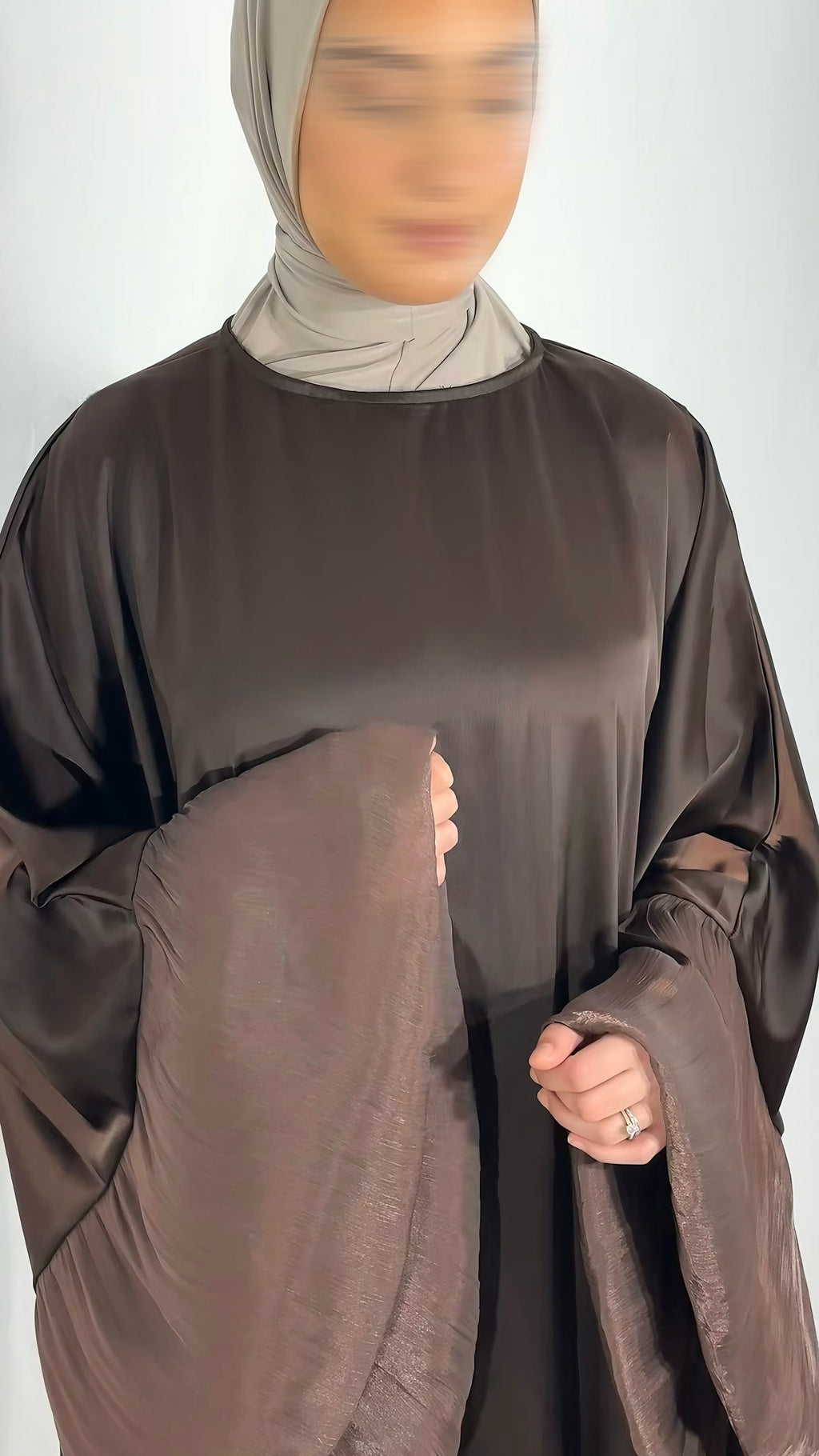 ABAYA BUTTERFLY BROWN